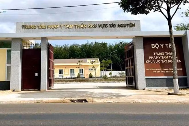 Nhiều cán bộ công tác tại trụ sở Trung tâm pháp y tâm thần khu vực Tây Nguyên (tại tỉnh Đắk Lắk) đã bị khởi tố. Ảnh: Nguyễn Chính