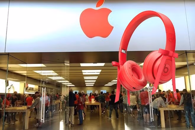 Apple ra mắt Beats Solo 4 Ruby Red phiên bản giới hạn trước thềm ra mắt iPhone 17. Đồ họa: Cát Tiên