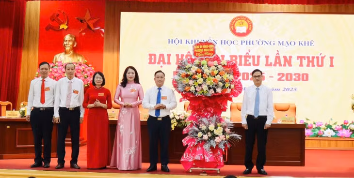 Hội Khuyến học phường Mạo Khê tổ chức Đại hội lần thứ I, nhiệm kỳ 2025-2030.