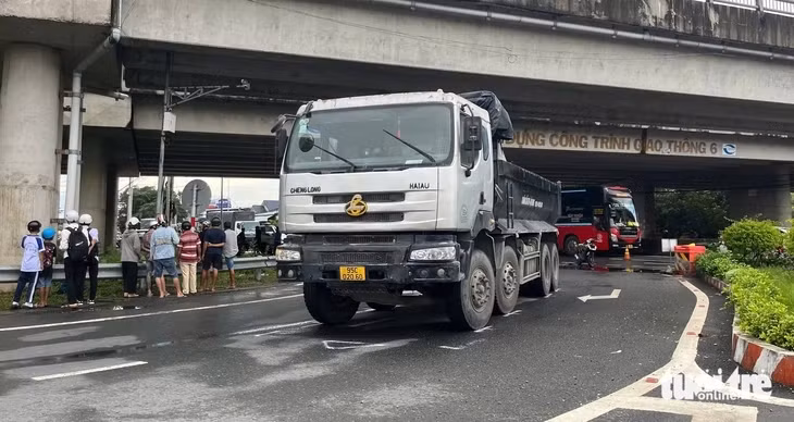 Hiện trường nơi xảy ra vụ việc - Ảnh: H.T