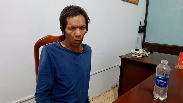Đối tượng Tăng đã bị bắt vì dùng đá đánh chết người.