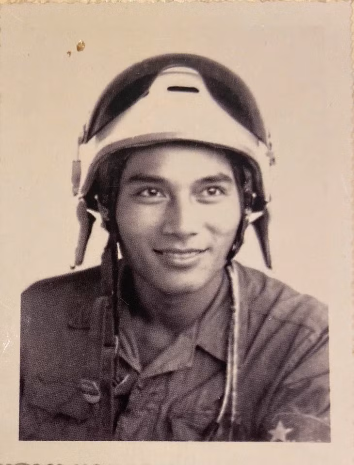 Trung ướng, Anh hùng Lực lượng Vũ trang Nhân dân Nguyễn Đức Soát năm 1972 - Ảnh: NGUYỄN VĂN ƯU