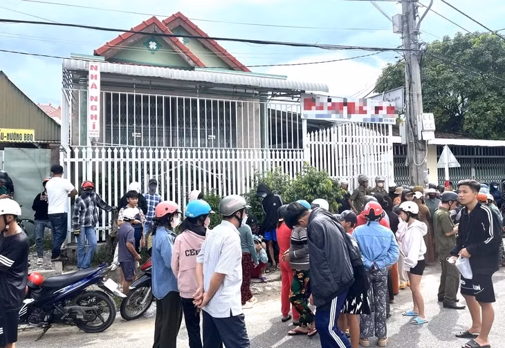 Nơi xảy ra vụ việc là một nhà nghỉ ở phường Ninh Hòa (tỉnh Khánh Hòa) - Ảnh: NGUYỄN HOÀNG