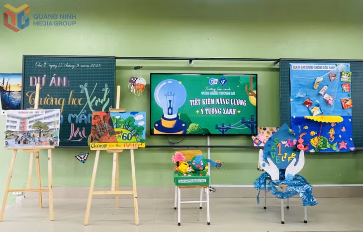 Dự án Trường học xanh - ươm mầm tương lai được triển khai trong các trường học tại Quảng Ninh.