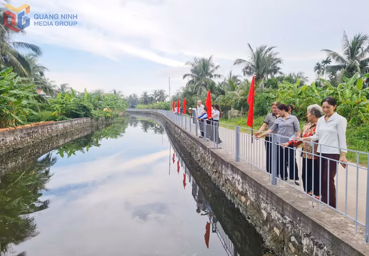 Công trình hoàn thành và đưa vào sử dụng góp phần phòng chống tai nạn về đuối nước, giúp bộ mặt đô thị thêm sạch, đẹp, an toàn.