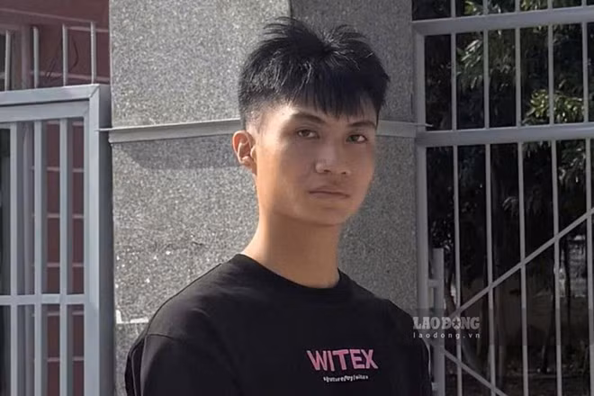 Đối tượng cướp tài sản vừa bị Công an Khánh Hòa truy bắt. Ảnh: Phương Linh
