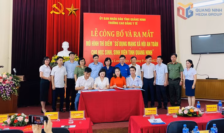 Trường Cao đẳng Y tế Quảng Ninh ra mắt mô hình thí điểm "Sử dụng mạng xã hội an toàn cho học sinh, sinh viên tỉnh Quảng Ninh".