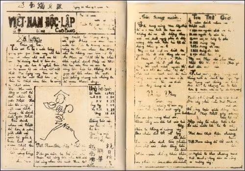 Báo Việt Nam Độc Lập, số 101, ra ngày 1/8/1941. Ảnh Tư liệu