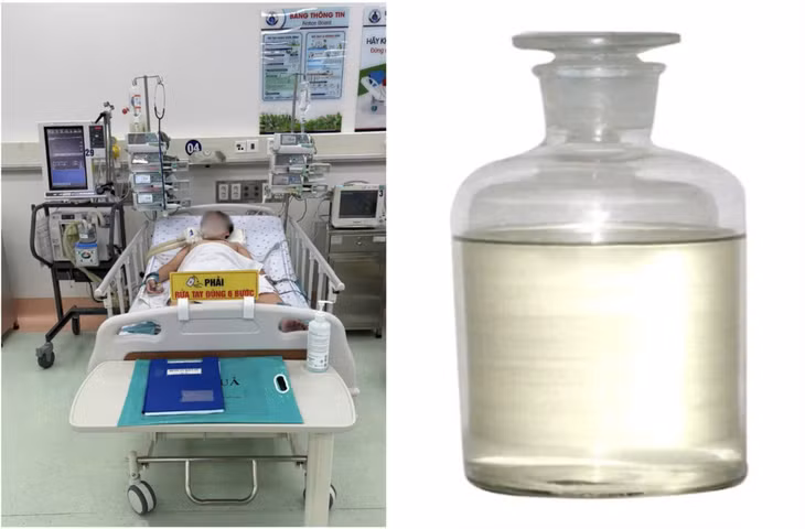 Sau 5 ngày điều trị, hiện bé đã phục hồi tốt, tỉnh táo, không còn thở máy, dự kiến sẽ được xuất viện trong vài ngày tới. Ảnh: BV