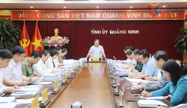 Ban Thường vụ Tỉnh ủy cũng nghe và cho ý kiến Đề án sắp xếp MTTQ và các tổ chức chính trị - xã hội tỉnh, cấp xã.