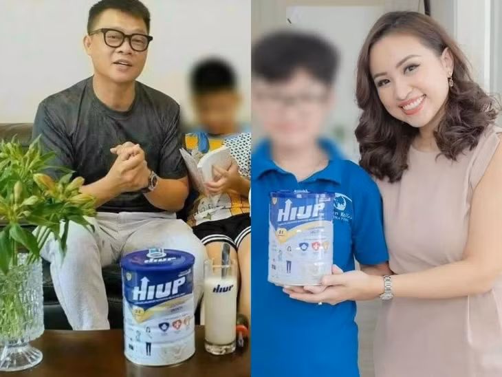 BTV Quang Minh, Vân Hugo trong hình ảnh quảng cáo sữa