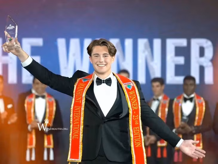 Tân nam vương Manhunt International - Ảnh: World Beauties