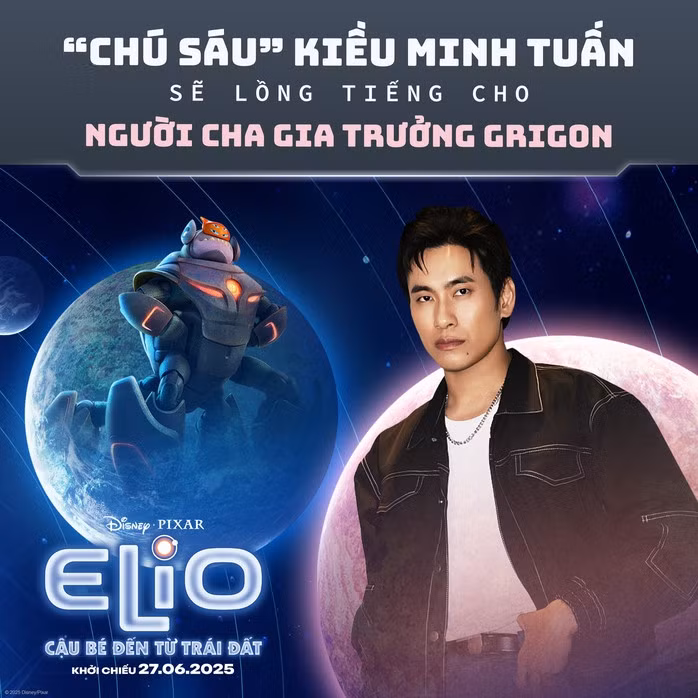 Kiều Minh Tuấn lồng tiếng cho Grigon