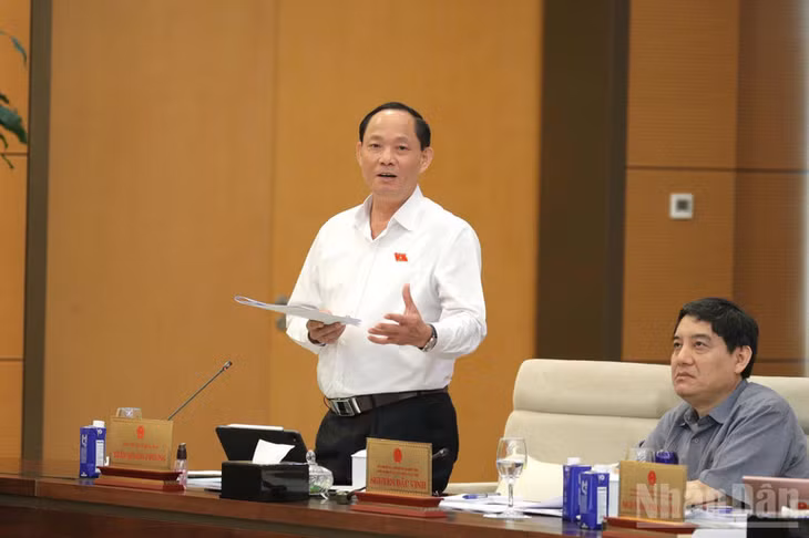 Phó Chủ tịch Quốc hội Trần Quang Phương. (Ảnh: DUY LINH)