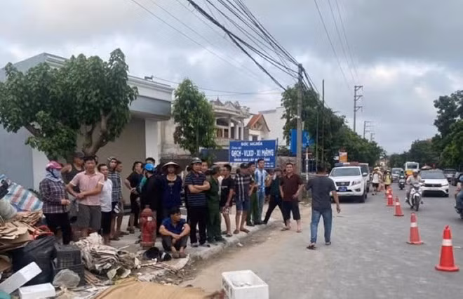 Hiện trường vụ tai nạn. Ảnh: Ban An toàn giao thông Hải Phòng