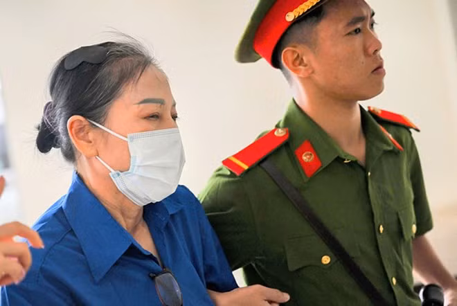 Cựu Bí thư Tỉnh ủy Vĩnh Phúc Hoàng Thị Thúy Lan trong vụ án Tập đoàn Phúc Sơn. Ảnh: Quang Việt