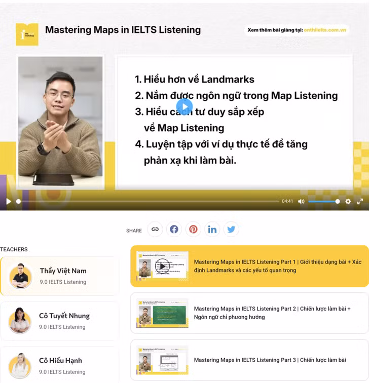 Ra mắt khóa học IELTS miễn phí tại The IELTS Workshop ảnh 3 Ra mắt khóa học IELTS miễn phí tại The IELTS Workshop ảnh 3