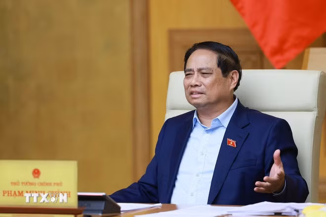 Thủ tướng Phạm Minh Chính. (Ảnh: Dương Giang/TTXVN)