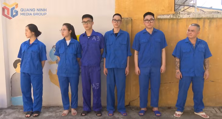 6 đối tượng bị khởi tố về hành vi Tổ chức sử dụng trái phép chất ma túy tại cơ quan Công an.