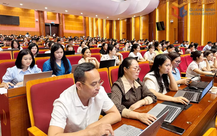 Các học viên tham gia tập huấn.
