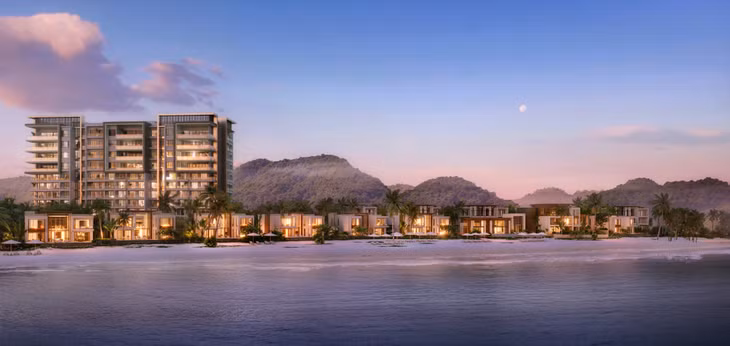 Khu nghỉ dưỡng InterContinental Halong Bay chính thức đón khách vào mùa hè năm nay. Ảnh: IHG