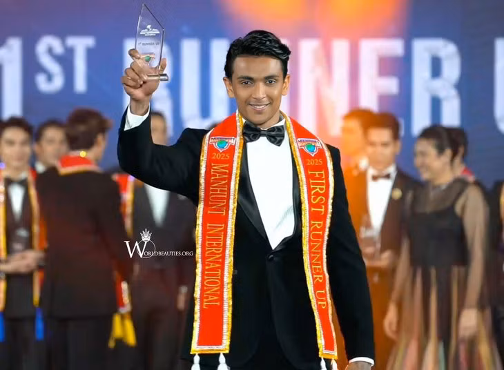 Đại diện của Sri Lanka đoạt danh hiệu á vương 1 - Ảnh: World Beauties