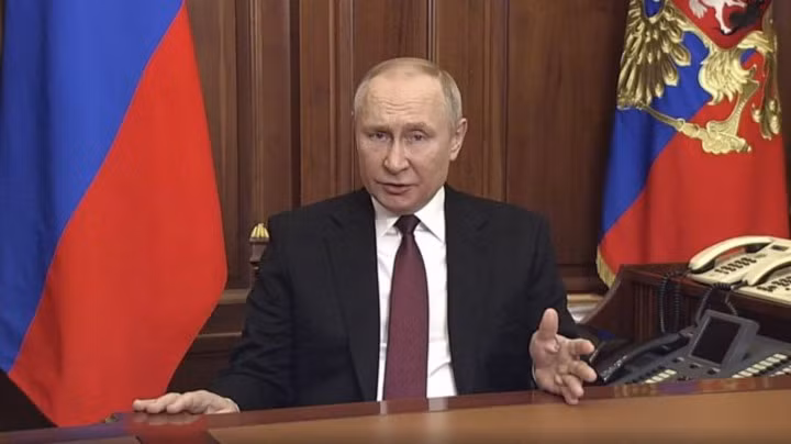 Tổng thống Nga Vladimir Putin.