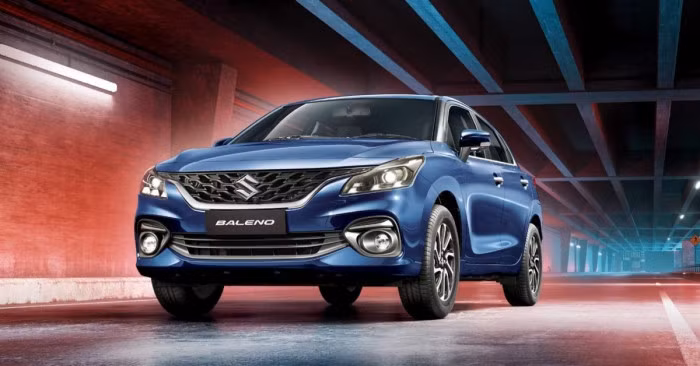 Suzuki Baleno 2022 sở hữu diện mạo không kém cạnh Honda City hatchback