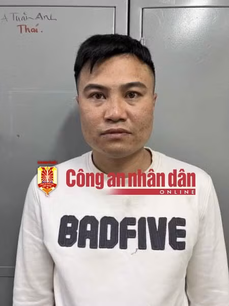 Đối tượng Đặng Văn Nhân tại Công an Hà Nội