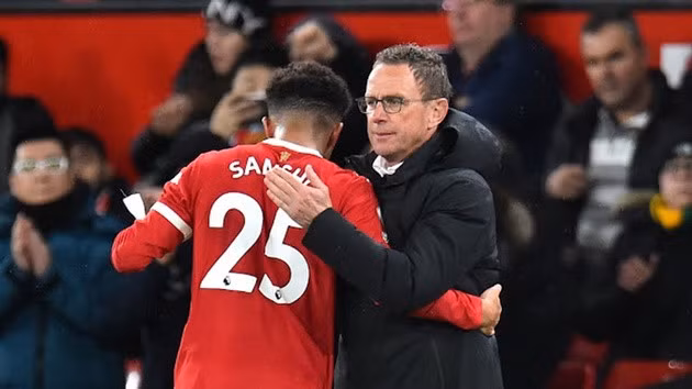 Sancho được Rangnick trao cơ hội.