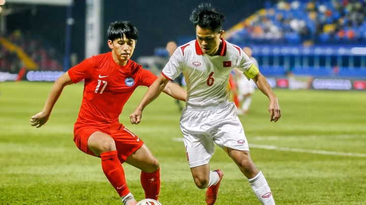 Đội trưởng Dụng Quang Nho trở lại đội hình U23 Việt Nam.
