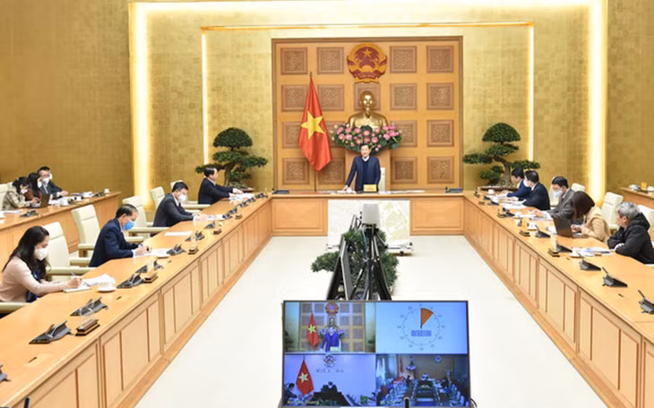 Quang cảnh cuộc họp.