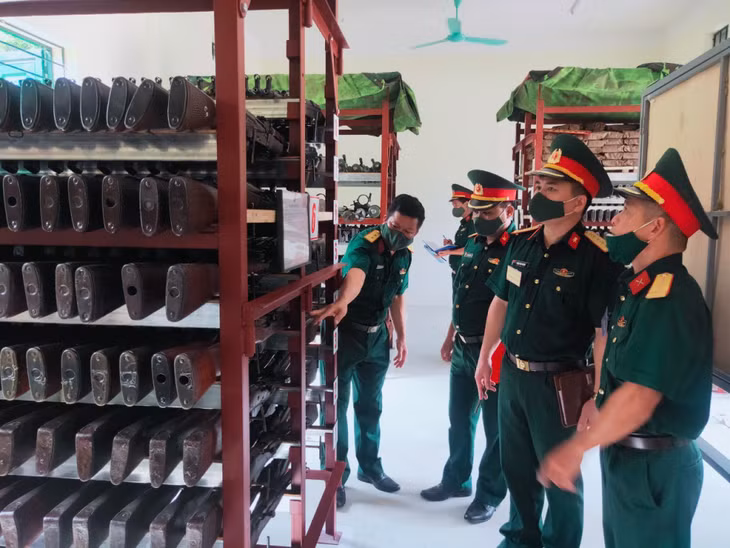 VKTBKT của đơn vị luôn được bảo quản một cách tốt nhất.