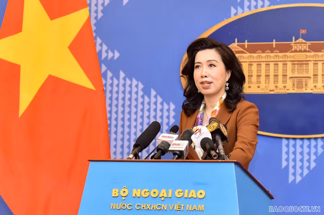 Người phát ngôn Bộ Ngoại giao Lê Thị Thu Hằng