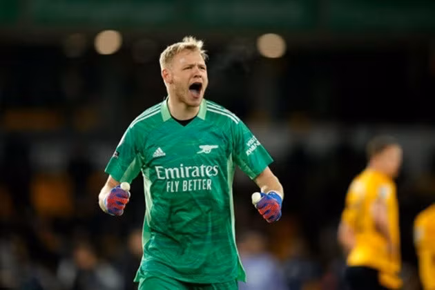Ramsdale là thần hộ mệnh khung gỗ Arsenal.