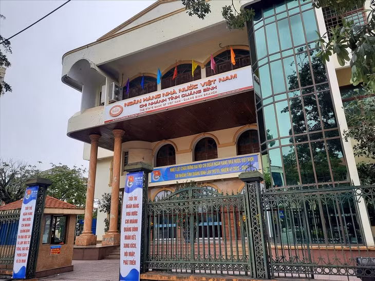 Ngân hàng Nhà nước - Chi nhánh tỉnh Quảng Bình. Ảnh: H.L