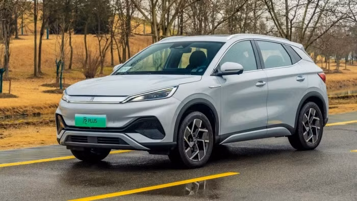 BYD Yuan Plus có nhiều trang bị không kém cạnh Mazda CX-5