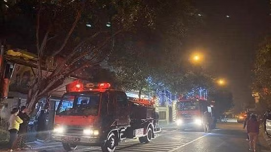 Khu vực nơi xảy ra đám cháy. (ảnh BHT)
