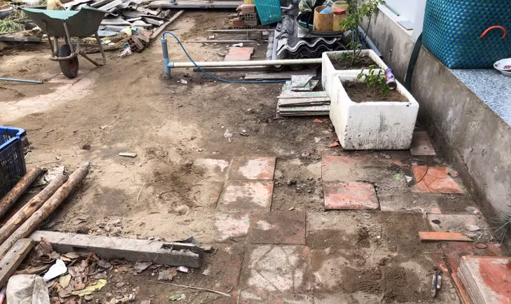 Hiện trường xảy ra vụ việc.