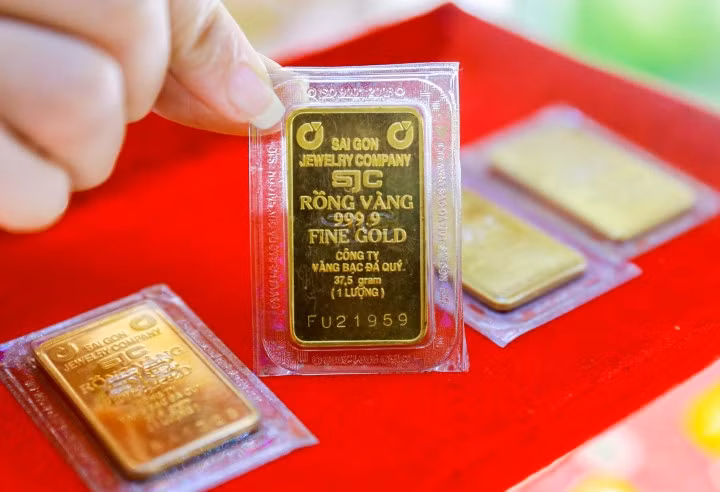 Giá vàng trong nước đang cao nhất lịch sử.