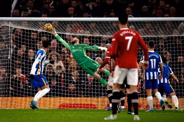 De Gea chói sáng.