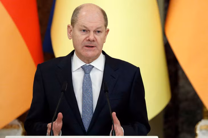 Thủ tướng Đức Olaf Scholz - Ảnh: REUTERS
