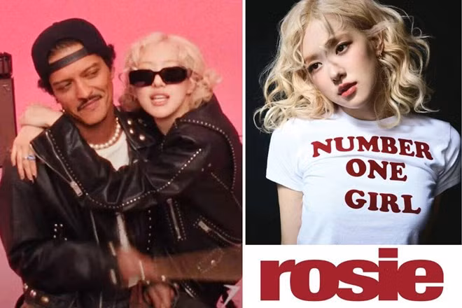 Ca khúc "APT." của Rosé kết hợp Bruno Mars bất ngờ bị ghét trong album "rosie". Ảnh: Instagram