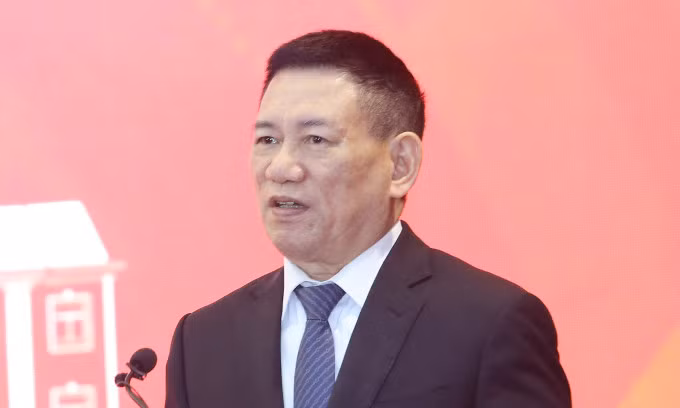 Phó Thủ tướng Hồ Đức Phớc phát biểu tại hội nghị. Ảnh: Thảo Anh