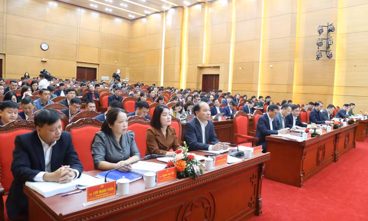 Các đại biểu dự hội nghị.