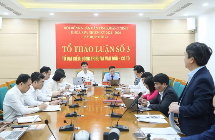 Quang cảnh Tổ thảo luận số 3.