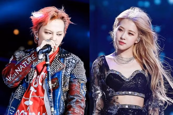 Tương tác của G-Dragon và Rosé gây sốt. Ảnh: Naver