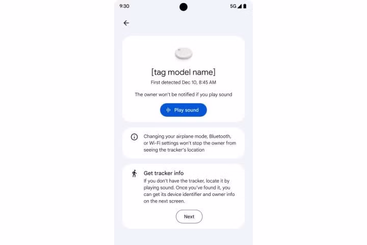 Tính năng mới cho phép kích hoạt âm thanh trên thiết bị theo dõi. Ảnh: Yahoo Tech