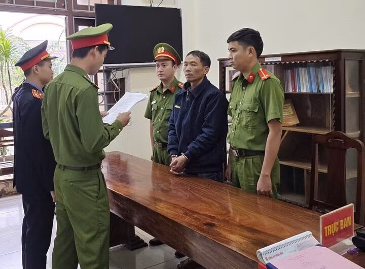 Nguyễn Phước Anh bị bắt tạm giam. (Ảnh: C.A)