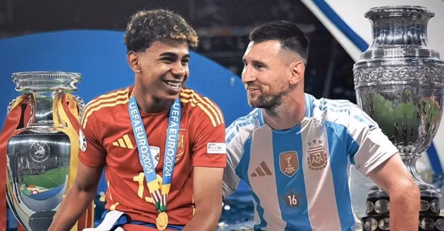 Messi dành nhiều lời khen cho Yamal.